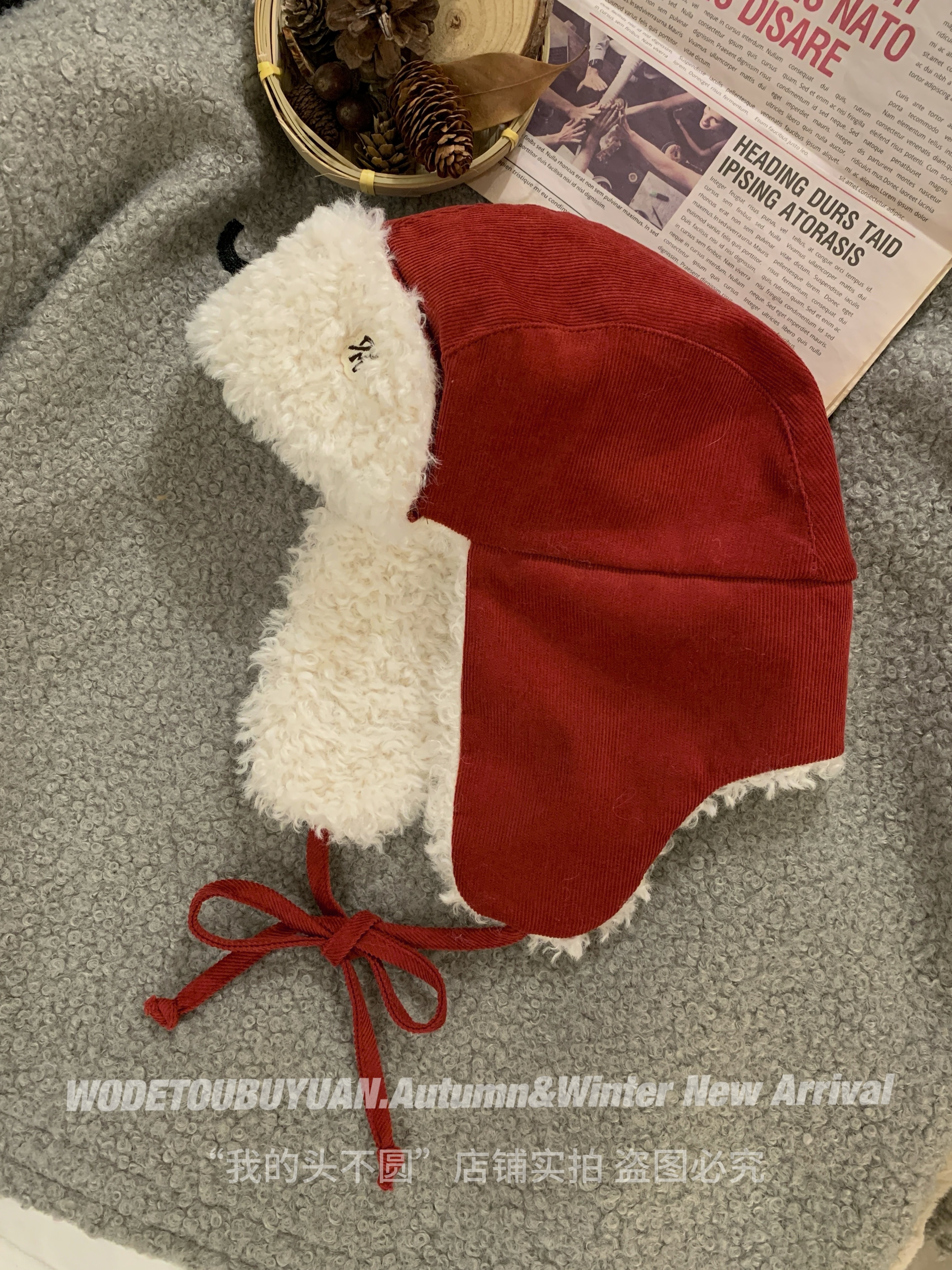 Warm Northeastern Lei Feng Hat for Women - 2025 Winter Ear-Protecting Design, Flattering Fit, Stylish and Cozy for Cold Weather