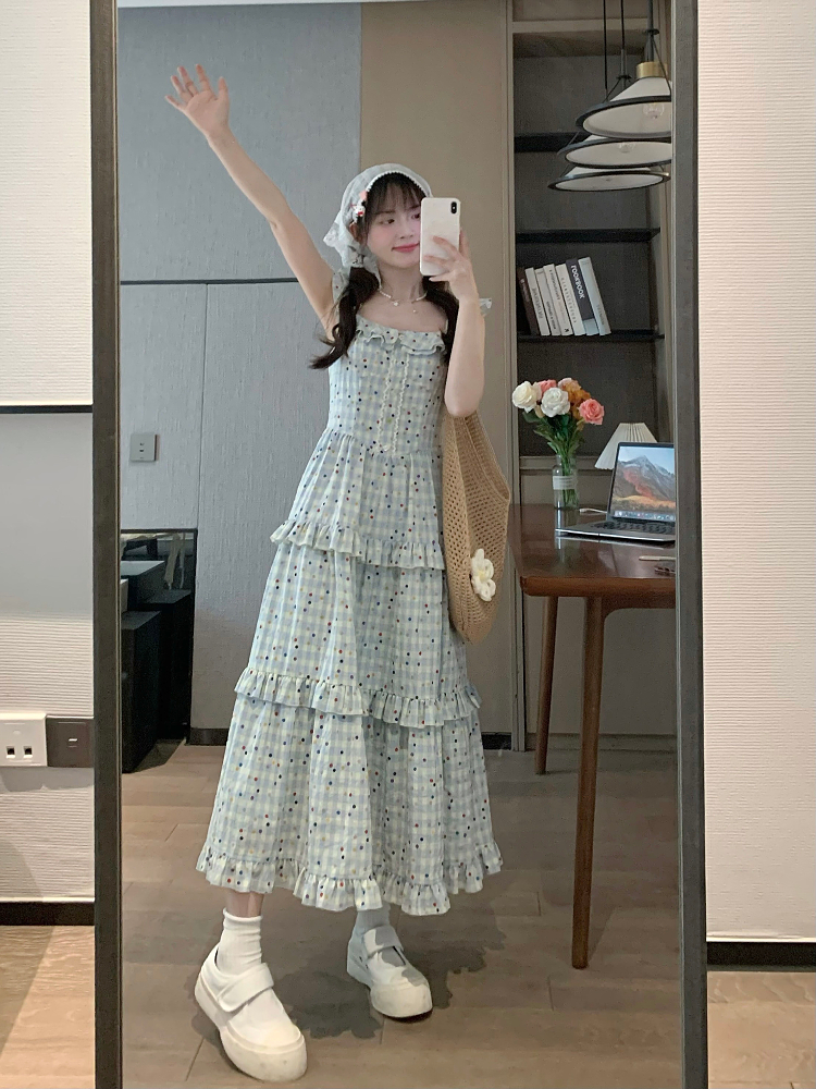 White Flutter Sleeve Dress - 2025 Spring/Summer Collection, Moonlight Inspired, Sweet French Style, Elegant and Feminine Fashion