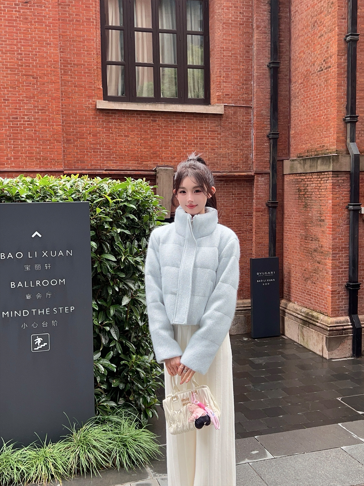 Winter Blue Zipper Stand Collar Short Thickened Warm Down Jacket for Women - Stylish, Cozy Outerwear Winter Blue Zipper Stand Collar Short Thickened Warm Down Jacket for Women - Stylish, Cozy Outerwear