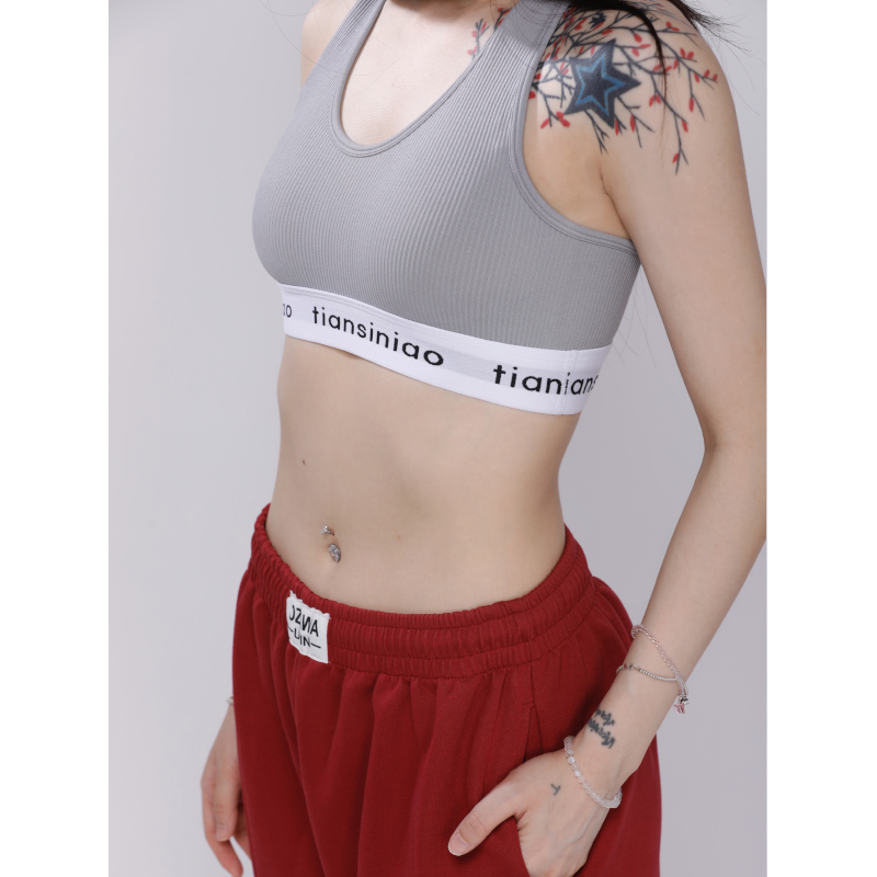 Women's Anti-Shock Wireless Dance Sports Bra with Gathered Design and Beautiful Back for Running and Fitness Activities Women's Anti-Shock Wireless Dance Sports Bra with Gathered Design and Beautiful Back for Running and Fitness Activities