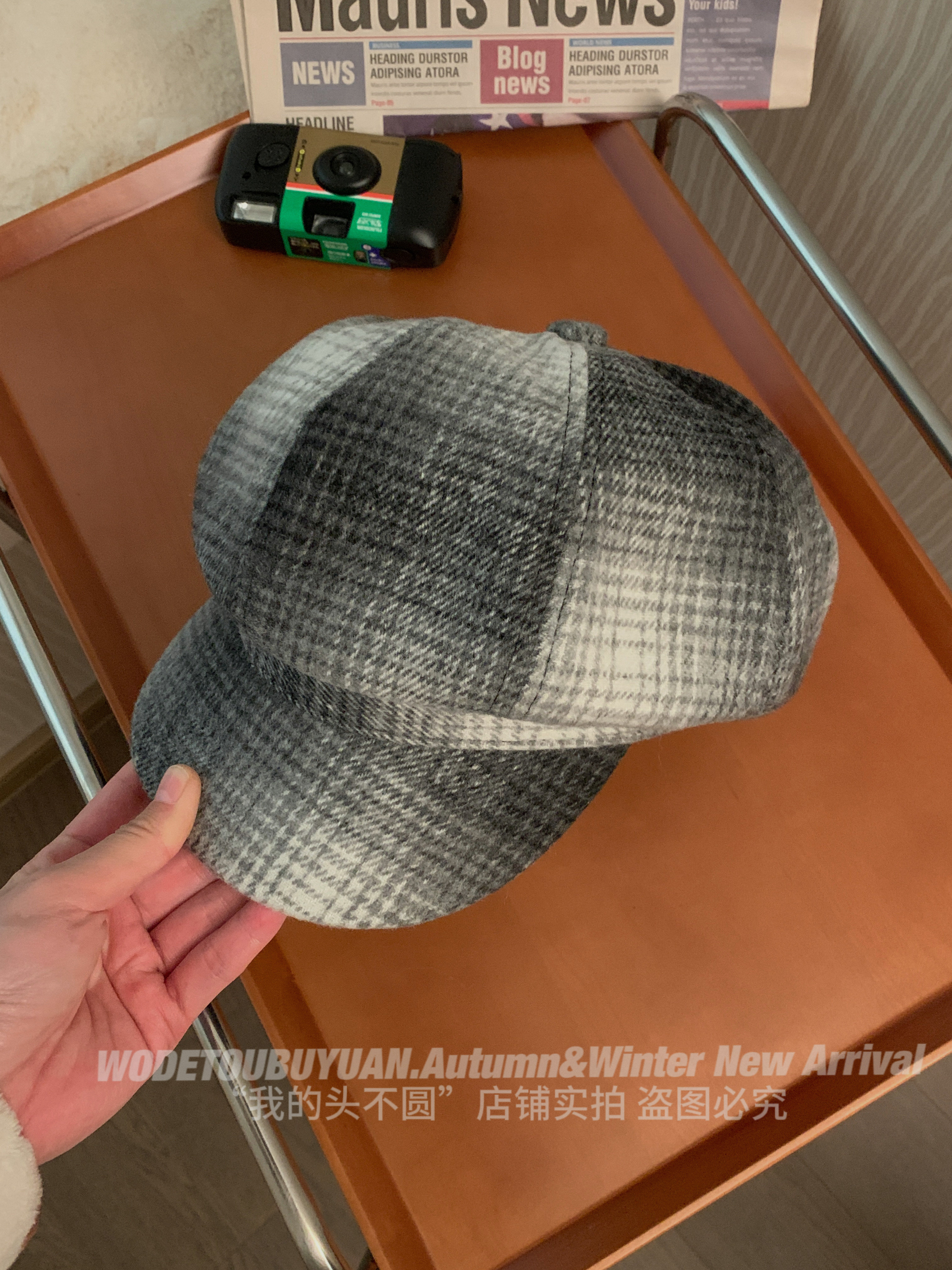 Women's Duckbill Beret Hat - Octagonal Newsboy Cap for Winter 2025 - Face-Slimming Painter Style Women's Duckbill Beret Hat - Octagonal Newsboy Cap for Winter 2025 - Face-Slimming Painter Style