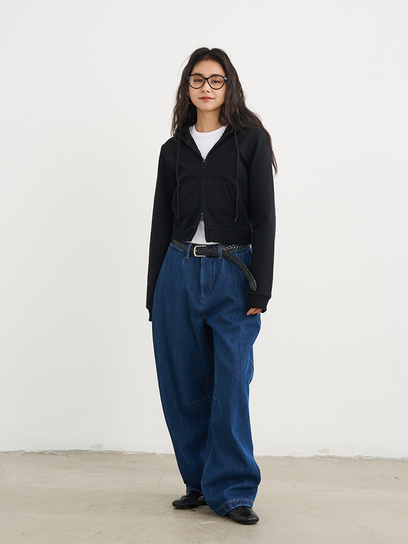 Women's Fleece Lined Straight Leg Jeans - Casual Loose Fit for Autumn Winter 2025 - Trendy Personality Style Pants Women's Fleece Lined Straight Leg Jeans - Casual Loose Fit for Autumn Winter 2025 - Trendy Personality Style Pants