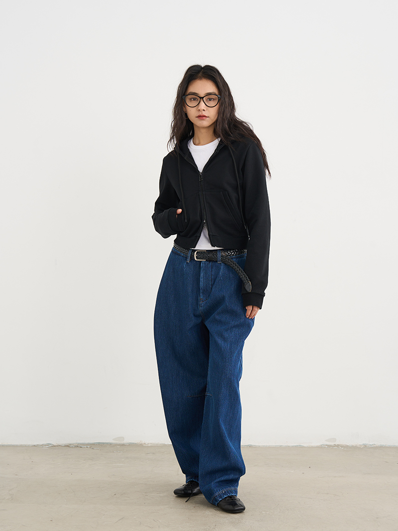 Women's Fleece Lined Straight Leg Jeans - Casual Loose Fit for Autumn Winter 2025 - Trendy Personality Style Pants Women's Fleece Lined Straight Leg Jeans - Casual Loose Fit for Autumn Winter 2025 - Trendy Personality Style Pants