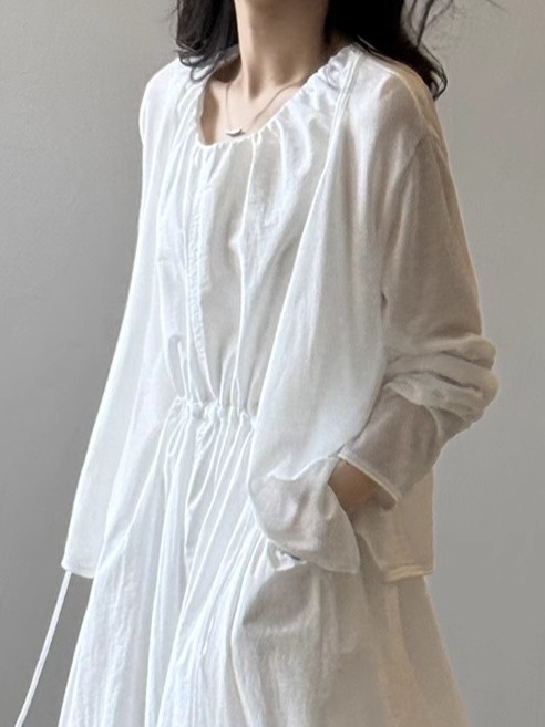 Women's Ice Silk Long Sleeve Sun Protection Cardigan - Lightweight Loose Knit Shawl Top for Summer 2025 Women's Ice Silk Long Sleeve Sun Protection Cardigan - Lightweight Loose Knit Shawl Top for Summer 2025