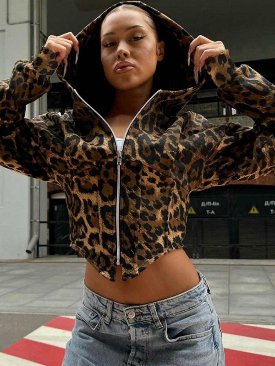 Women's Irregular Zip-Up Hooded Long Sleeve Sweatshirt with Waist Belt - Casual Street Fashion Cardigan for Spring and Autumn Women's Irregular Zip-Up Hooded Long Sleeve Sweatshirt with Waist Belt - Casual Street Fashion Cardigan for Spring and Autumn