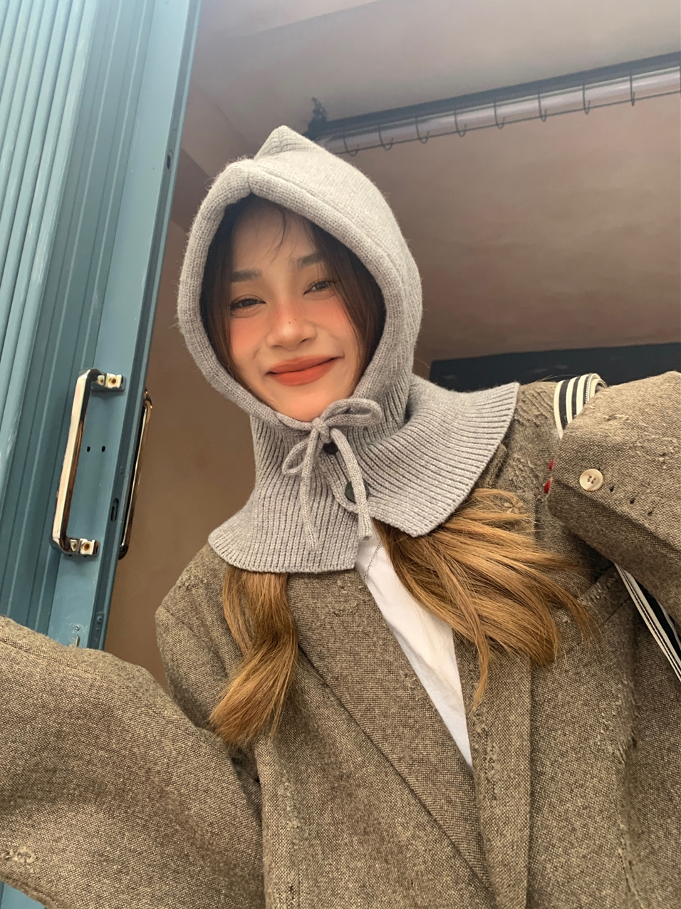 Women's Knitted Balaclava Hat with Neck Gaiter and Ear Protection - Warm Winter Wool Beanie for Cold Weather Fashion Women's Knitted Balaclava Hat with Neck Gaiter and Ear Protection - Warm Winter Wool Beanie for Cold Weather Fashion