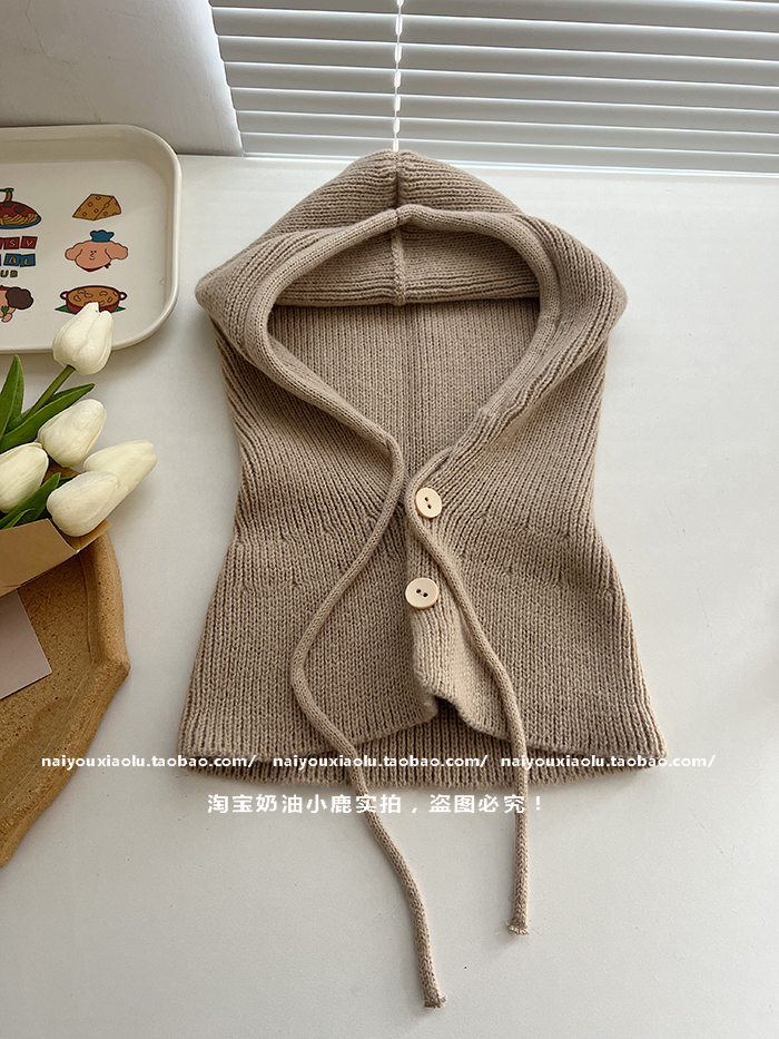 Women's Knitted Balaclava Hat with Neck Gaiter and Ear Protection - Warm Winter Wool Beanie for Cold Weather Fashion Women's Knitted Balaclava Hat with Neck Gaiter and Ear Protection - Warm Winter Wool Beanie for Cold Weather Fashion