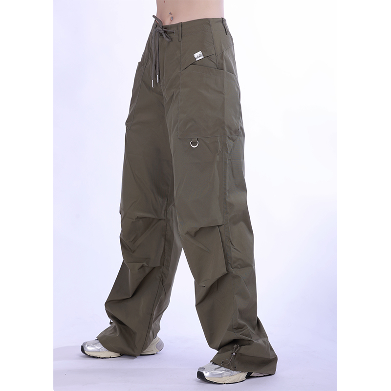 Women's Loose Straight Wide-Leg Summer Work Pants - American Retro Casual Style, Versatile Fashion Essential