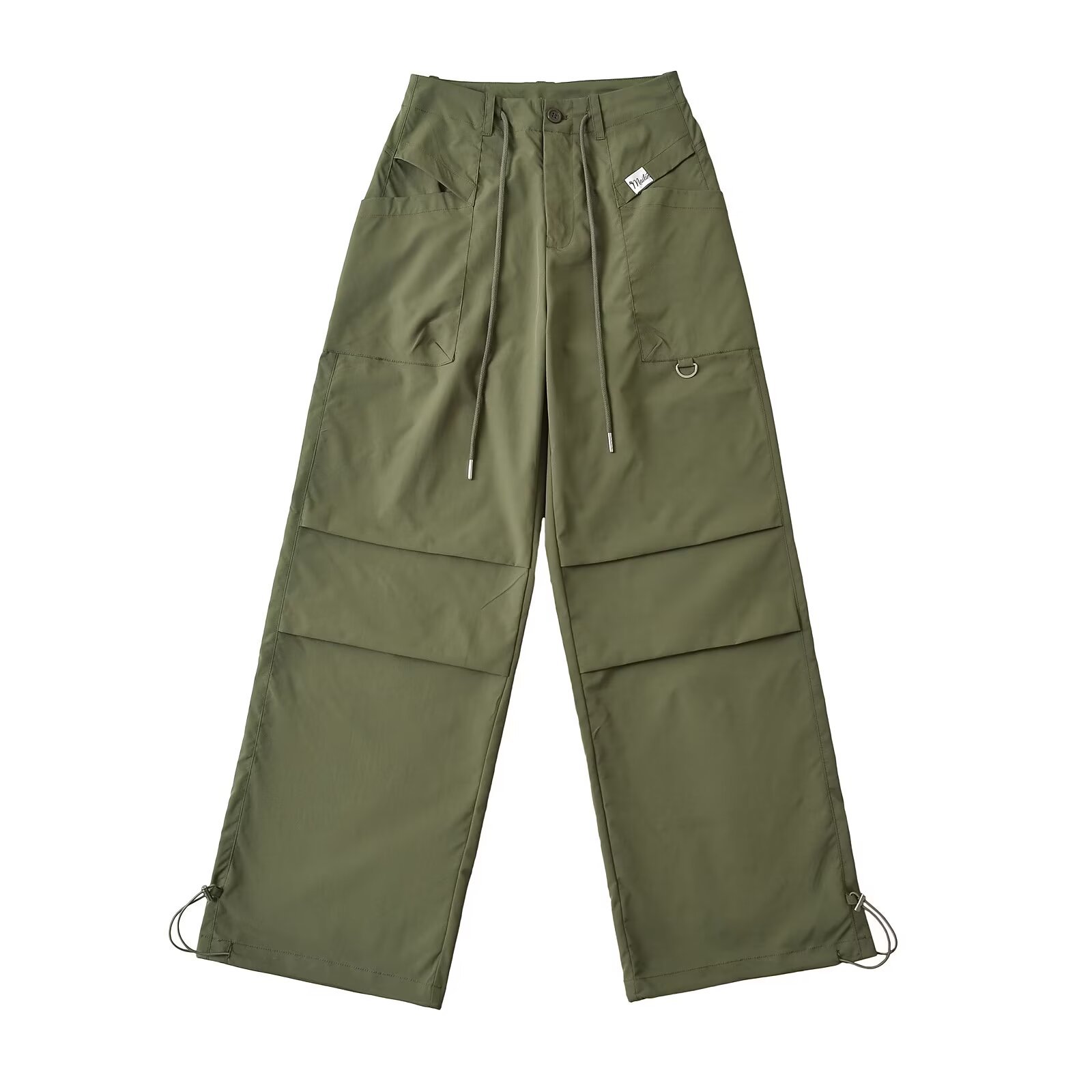 Women's Loose Straight Wide-Leg Summer Work Pants - American Retro Casual Style, Versatile Fashion Essential