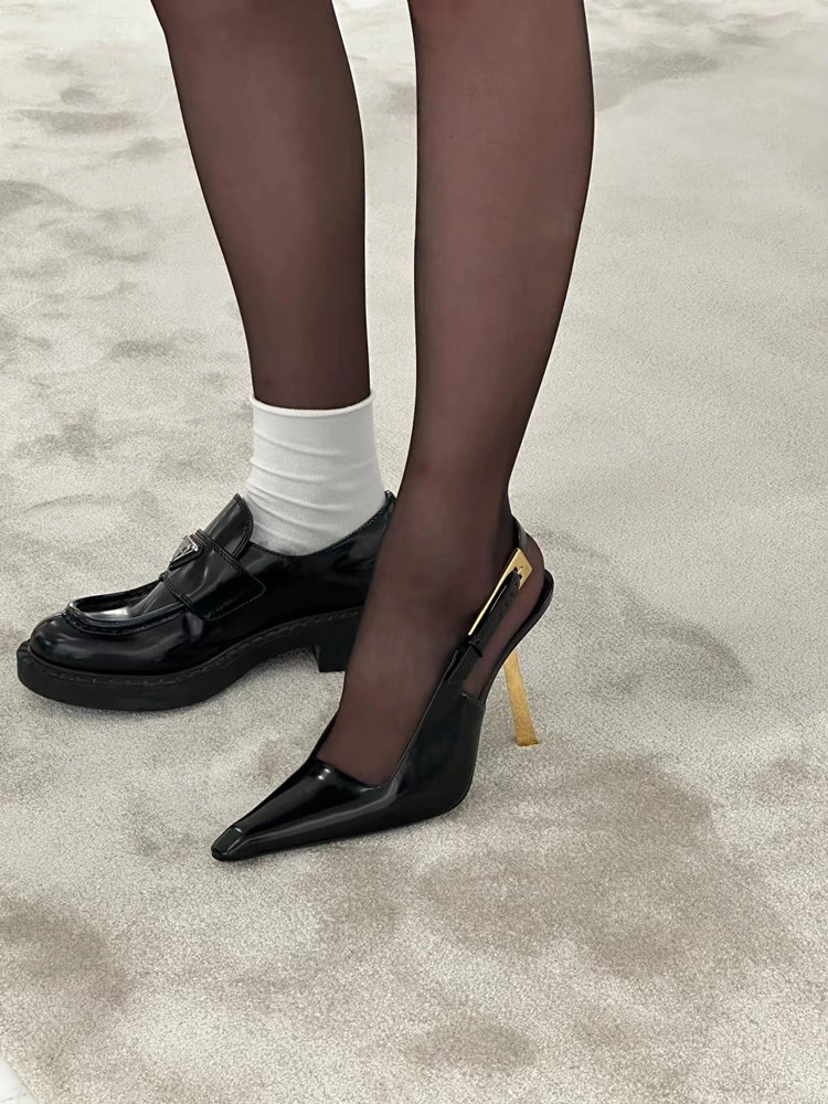 Women's Patent Leather Metallic High Heel Sandals - Shallow Mouth, Thin Heel, Fall/Winter 2025, Chic Party Shoes Women's Patent Leather Metallic High Heel Sandals - Shallow Mouth, Thin Heel, Fall/Winter 2025, Chic Party Shoes