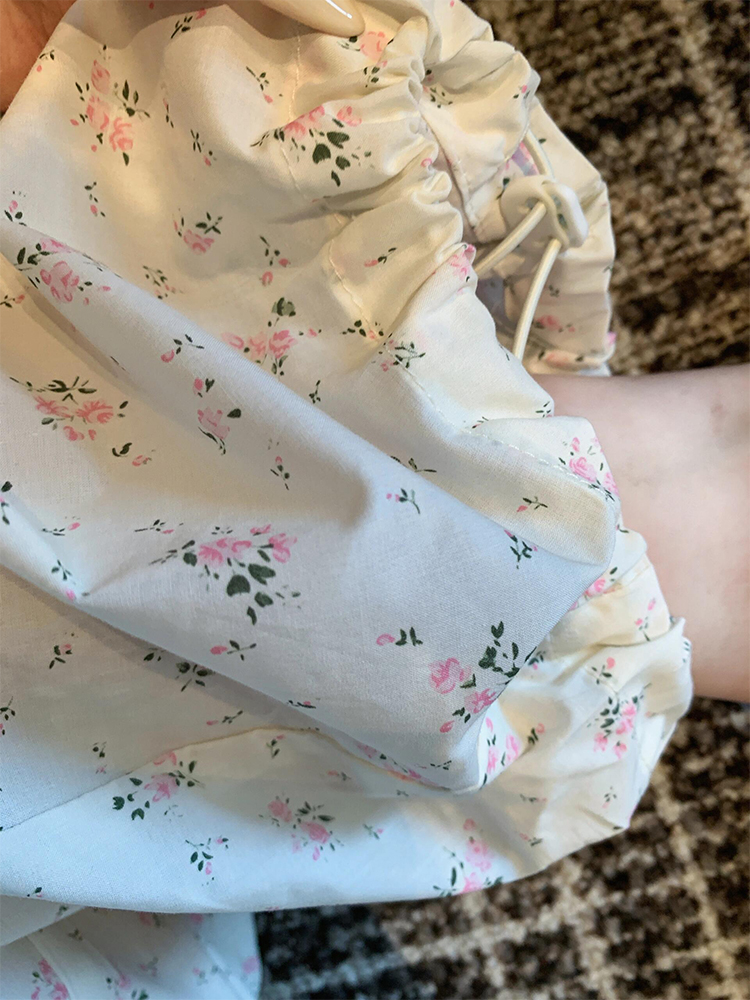 Women's Pink Floral Wide-Leg Pants - Casual High-Waisted Trousers for Summer 2025, Loose Fit, Floor-Length Style Women's Pink Floral Wide-Leg Pants - Casual High-Waisted Trousers for Summer 2025, Loose Fit, Floor-Length Style