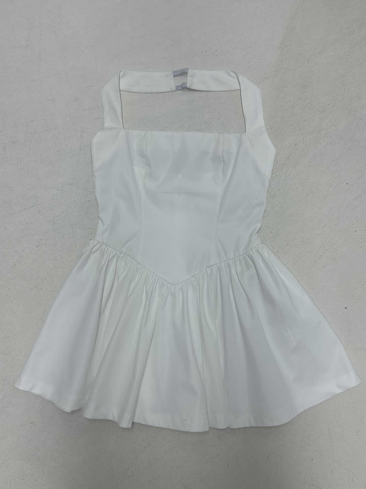 Women's Pleated Mini Camisole Dress with Splicing - Sexy High-Waisted A-Line Skirt, 2025 European American Style Women's Pleated Mini Camisole Dress with Splicing - Sexy High-Waisted A-Line Skirt, 2025 European American Style