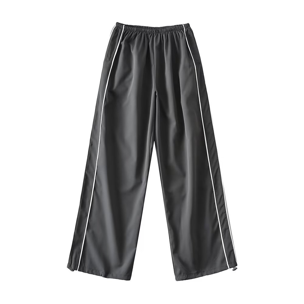 Women's Quick-Dry Double-Bar Sports Pants - Thin Wide-Leg Hip-Hop Street Dance Jazz Casual Trousers Women's Quick-Dry Double-Bar Sports Pants - Thin Wide-Leg Hip-Hop Street Dance Jazz Casual Trousers