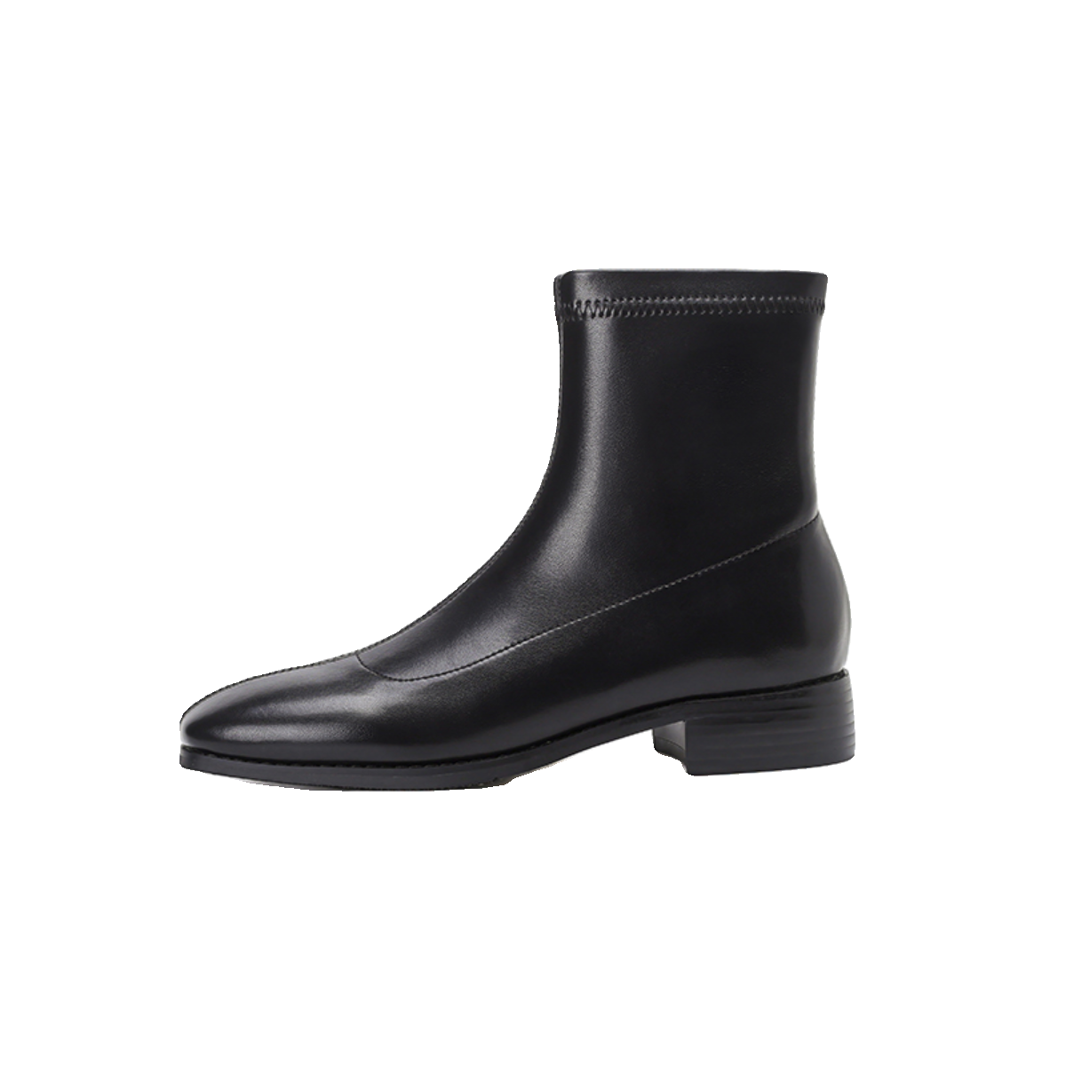 Women's Retro Chunky Heel Ankle Boots, Round Toe, Side Zipper, Slim Fit, Mid-Heel, Large Size 41-43, Versatile 90s Style Women's Retro Chunky Heel Ankle Boots, Round Toe, Side Zipper, Slim Fit, Mid-Heel, Large Size 41-43, Versatile 90s Style