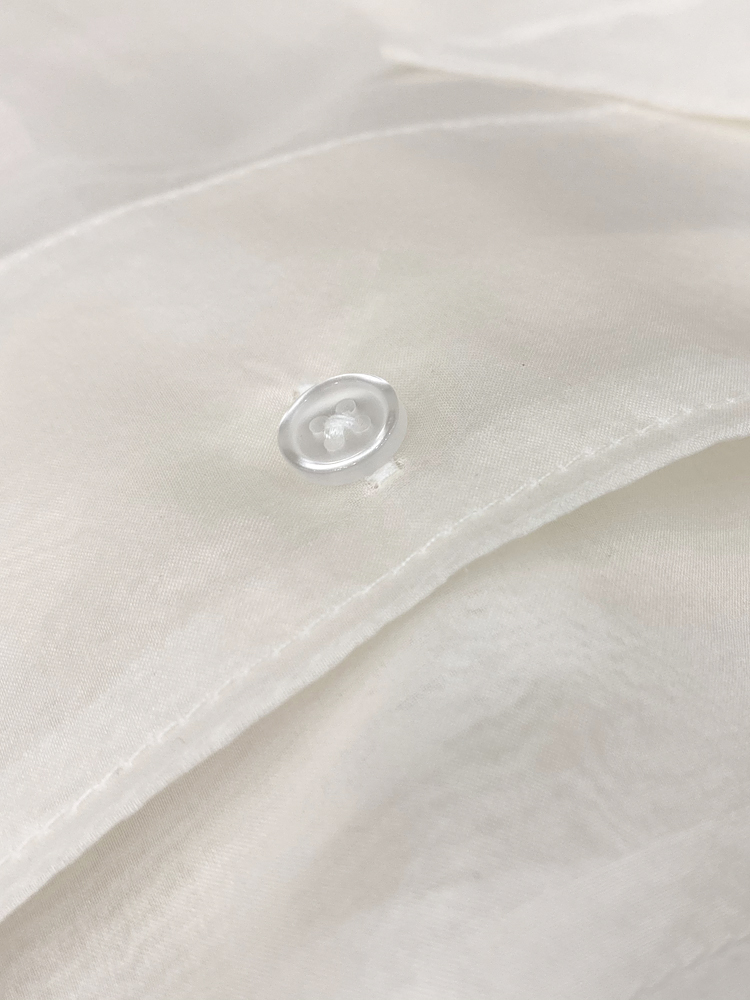 Women's Sheer Silk Mid-Length Shirt and Elastic Waist Shorts Set with Letter Print - Summer European Fashion Outfit