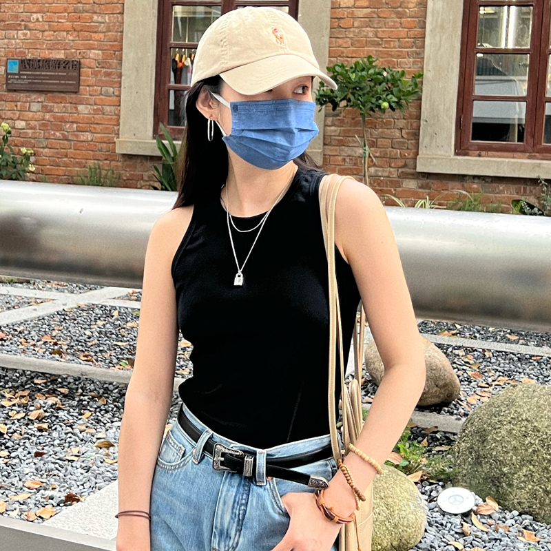 Women's Three-Color Slim-Fit Camisole - Sleeveless T-Shirt for Autumn 2025, Versatile Base Layer for Casual Outfits