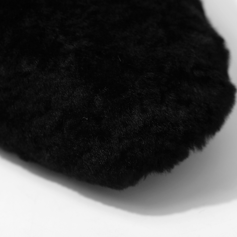 Women's Trendy Leopard Print Bow Flat Shoes with Square Toe, Shiny Diamonds, Plush Lining for Autumn and Winter Fashion