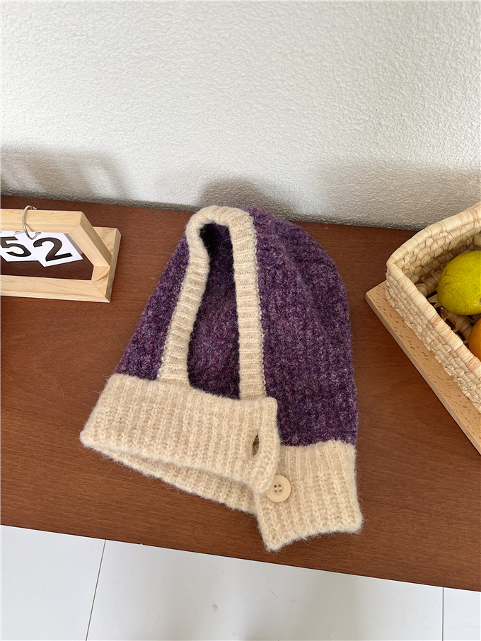 Women's Winter Knitted Wool Beanie with Neck Gaiter and Ear Protection - Stylish Warm Accessory for Cold Weather Fashion Women's Winter Knitted Wool Beanie with Neck Gaiter and Ear Protection - Stylish Warm Accessory for Cold Weather Fashion