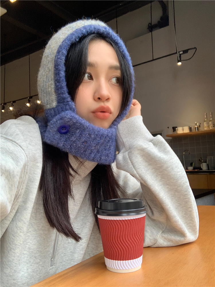 Women's Winter Knitted Wool Beanie with Neck Gaiter and Ear Protection - Stylish Warm Accessory for Cold Weather Fashion Women's Winter Knitted Wool Beanie with Neck Gaiter and Ear Protection - Stylish Warm Accessory for Cold Weather Fashion