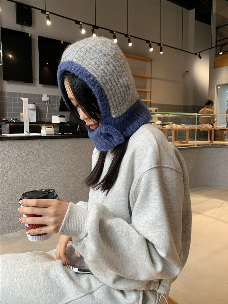 Women's Winter Knitted Wool Beanie with Neck Gaiter and Ear Protection - Stylish Warm Accessory for Cold Weather Fashion Women's Winter Knitted Wool Beanie with Neck Gaiter and Ear Protection - Stylish Warm Accessory for Cold Weather Fashion