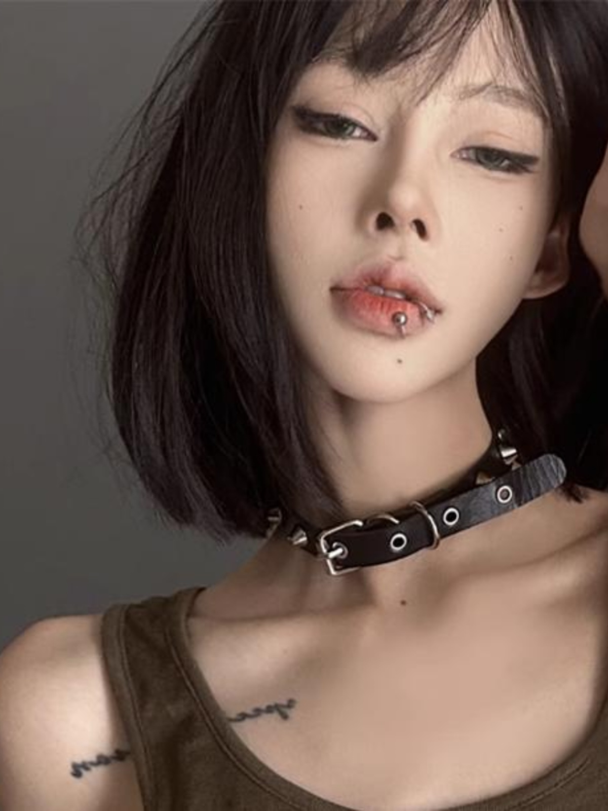Y2K Gothic Punk Layered Clavicle Chain Necklace - Cross Choker Sweater Accessory Y2K Gothic Punk Layered Clavicle Chain Necklace - Cross Choker Sweater Accessory