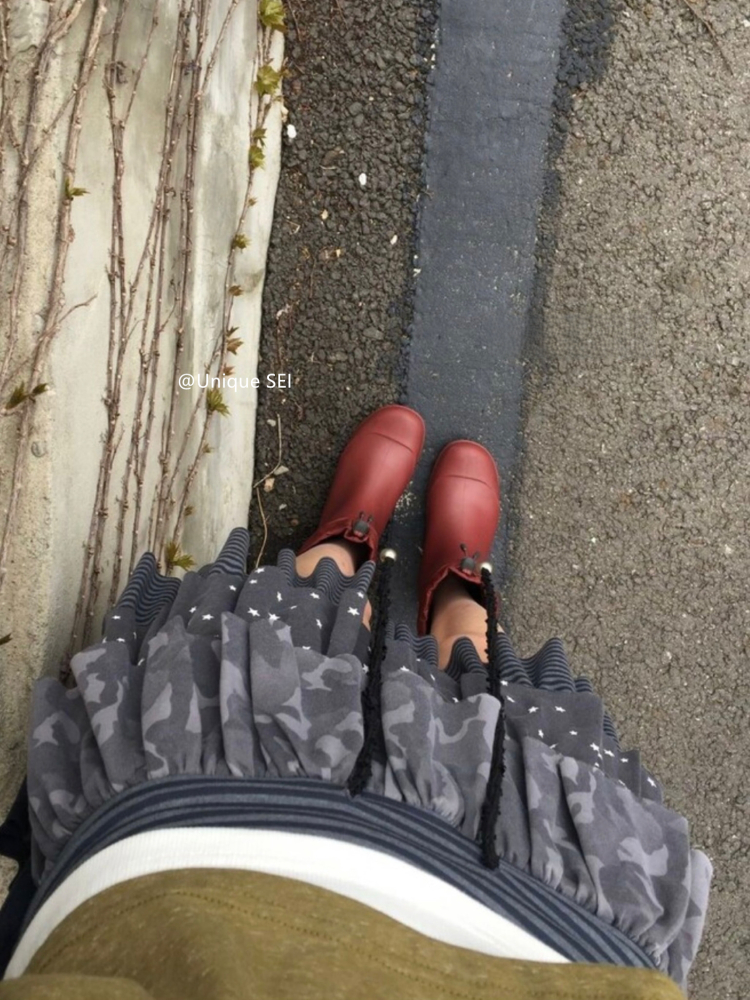 Y2K Harajuku Patchwork Retro Puffed Midi Skirt - Unique Summer Japanese Casual Style Y2K Harajuku Patchwork Retro Puffed Midi Skirt - Unique Summer Japanese Casual Style