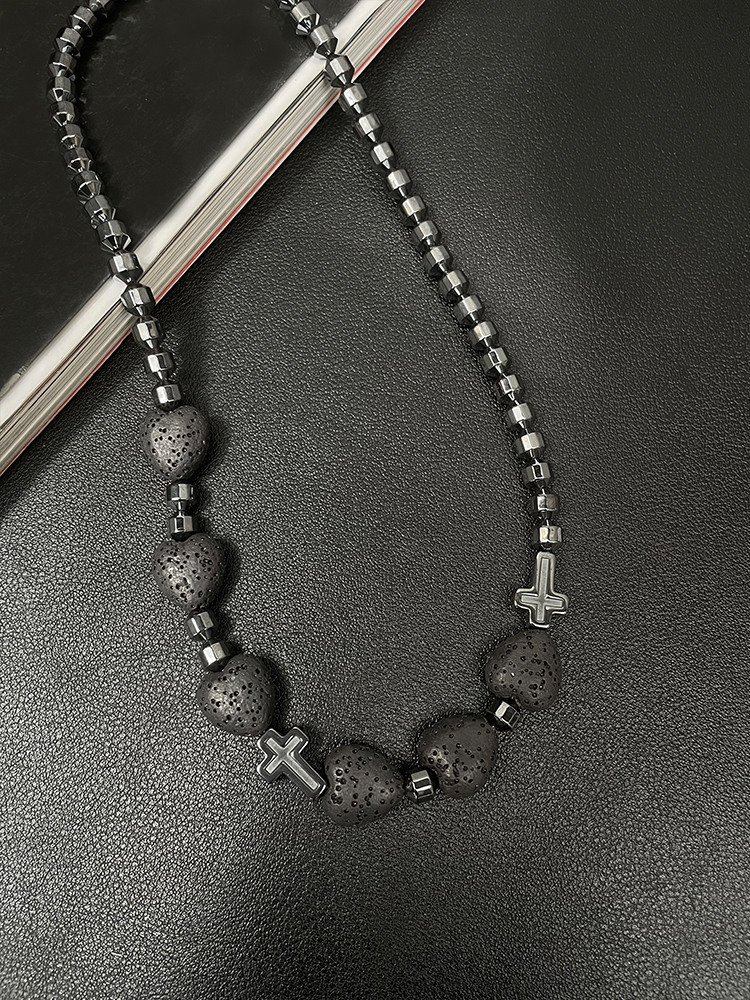 Y2K Heart Bead Necklace for Women, Sweet and Cool Choker, Original Niche Design, Spicy Girl Clavicle Chain, Trendy Fashion Accessory Y2K Heart Bead Necklace for Women, Sweet and Cool Choker, Original Niche Design, Spicy Girl Clavicle Chain, Trendy Fashion Accessory